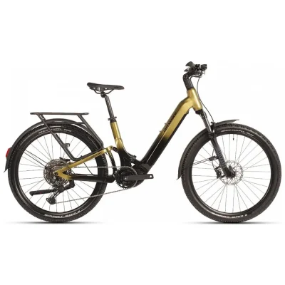 Rower elektryczny MAXBIKE SAGA / pearl gold