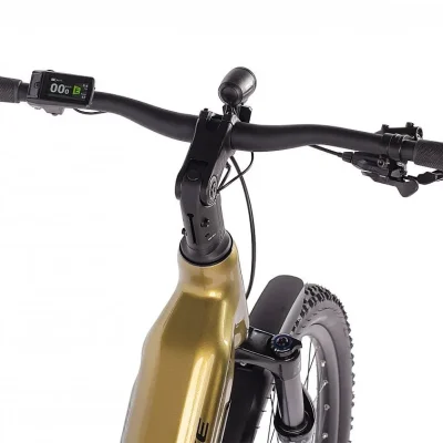 Rower elektryczny MAXBIKE SAGA / pearl gold - obrazek 11