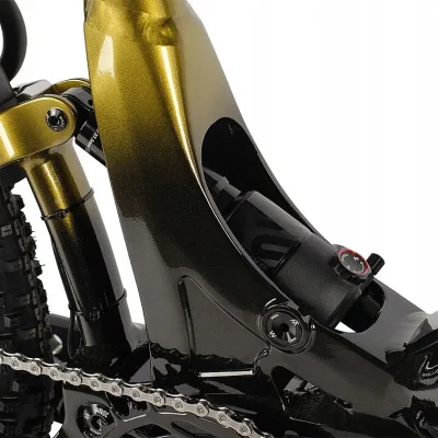 Rower elektryczny MAXBIKE SAGA / pearl gold - obrazek 3