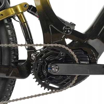 Rower elektryczny MAXBIKE SAGA / pearl gold - obrazek 6