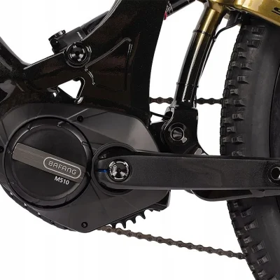 Rower elektryczny MAXBIKE SAGA / pearl gold - obrazek 7