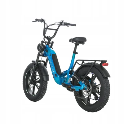 Rower elektryczny JOBOBIKE Vortex 15Ah / niebieski - obrazek 3