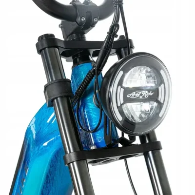 Rower elektryczny JOBOBIKE Vortex 15Ah / niebieski - obrazek 5